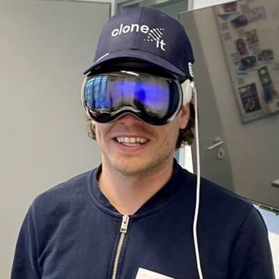 clone:it testet Apple Vision Pro